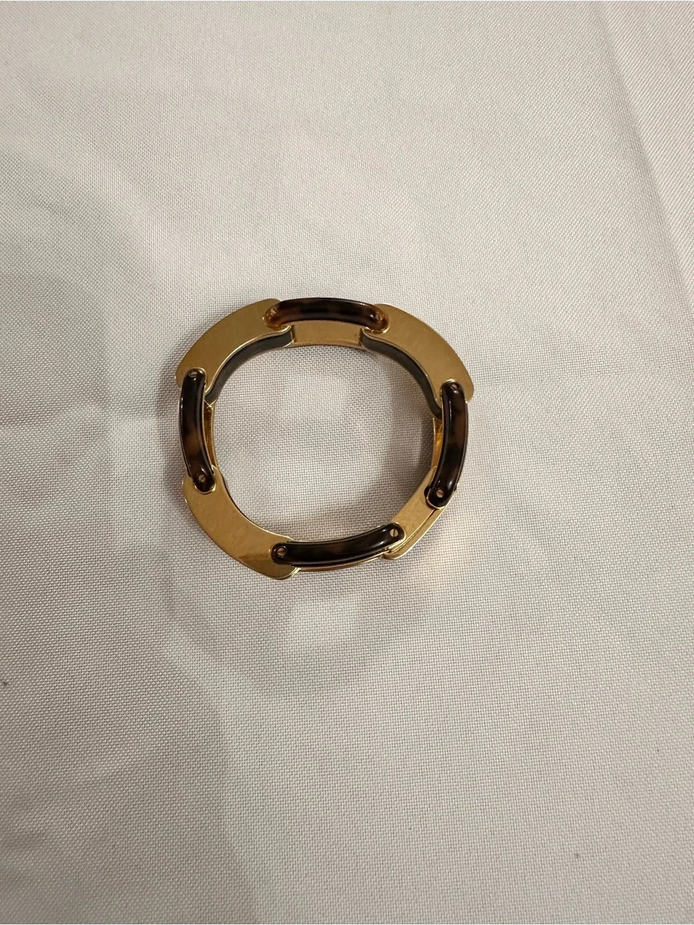 Michael Kors Gold and Tortoise Link Bracelet